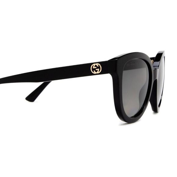 NEW Gucci Sunglasses GG1315S 002 Shiny Black/Grey Polarized Women Authentic main image 10